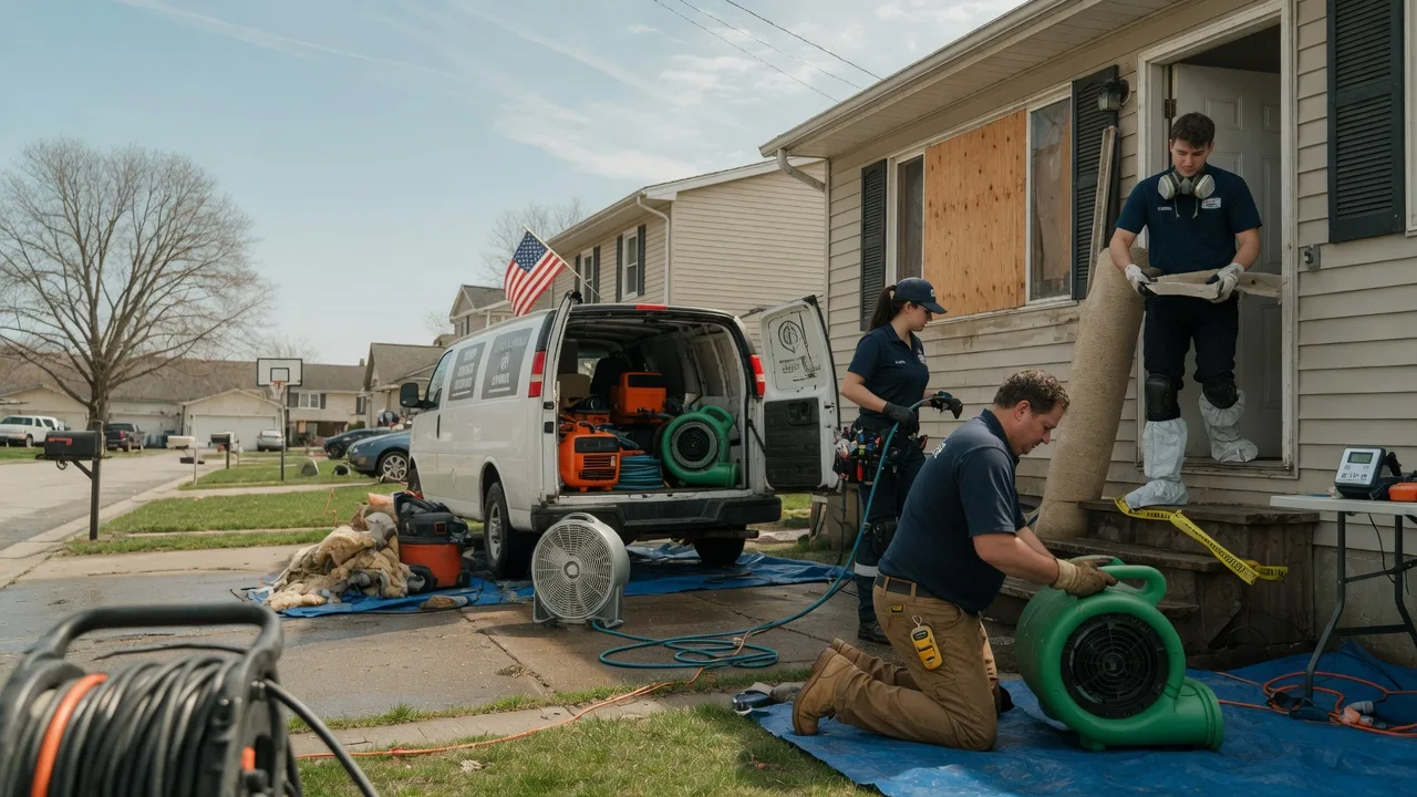 Water Damage Restoration in Clearfield, PA near me